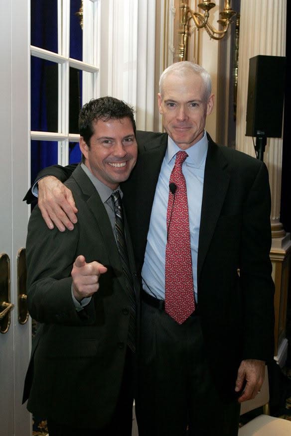 George Levy with Jim Collins, Author of Good to Great