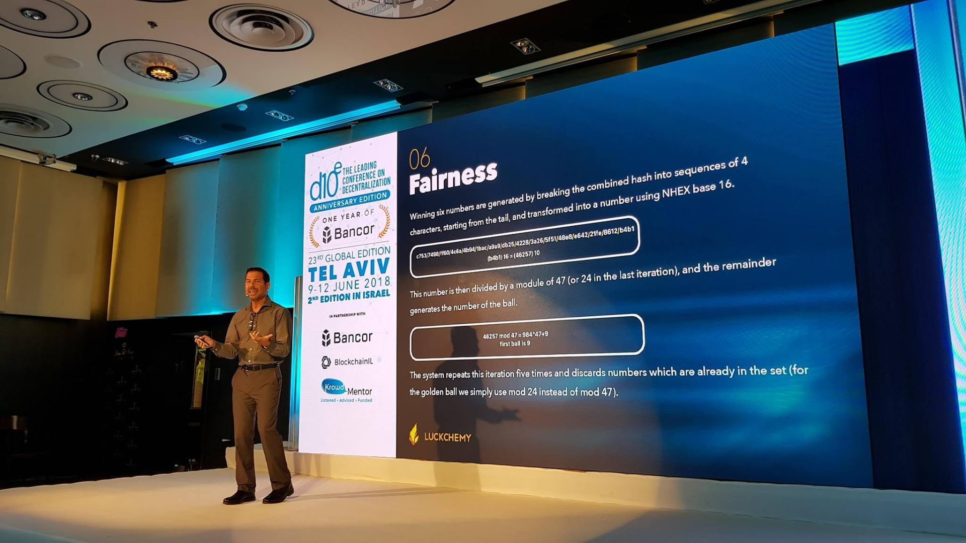 George Levy keynote at d10e Conference, Tel Aviv, Israel